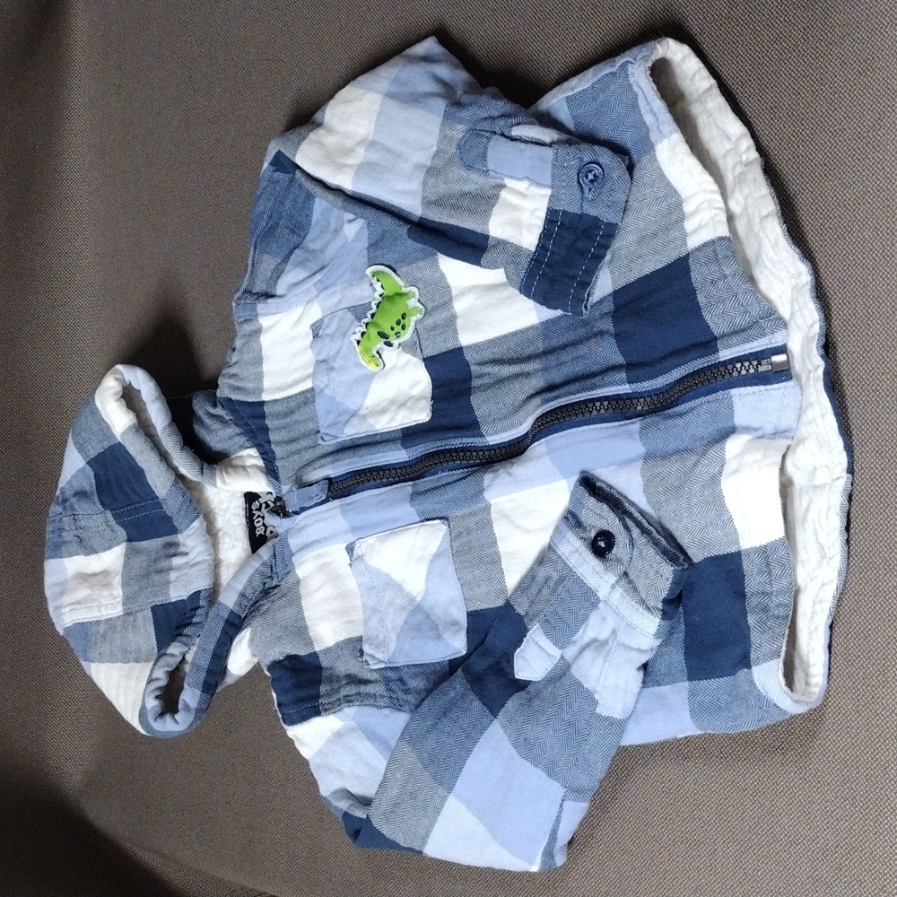 Hooded sweatshirt jacket 4T